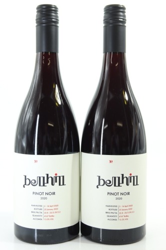 (2) 2020 Bell Hill Pinot Noir, Canterbury