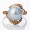 8ct Rose Gold, 11.74mm Tahitian Pearl Ring