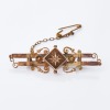 9ct Yellow Gold, Diamond Set Victorian Bar Brooch