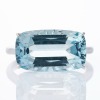 18ct White Gold, 7.12ct Aquamarine Ring