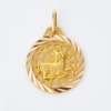 18ct Yellow Gold, Capricorn Zodiac Pendant