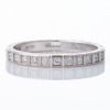 Chopard, 18ct White Gold, 0.11ct Diamond Ice Cube Ring