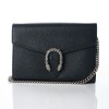 Gucci, Black Leather Dionysus Wallet on Chain