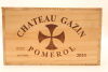 (12) 2010 Chateau Gazin, Pomerol (OWC) [RP96]