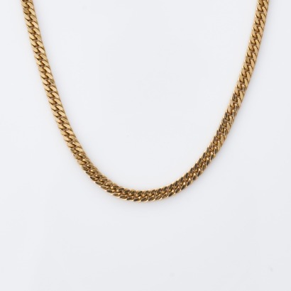 9ct Yellow Gold, 50cm Curb Chain