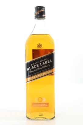 (1) Johnnie Walker Black Label Triple Cask Edition Blended Scotch Whisky, Scotland, 1000ml, 40% ABV