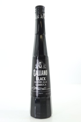 (1) Galliano Black Liquore alla Sambuca, Italy, 500ml, 38% ABV