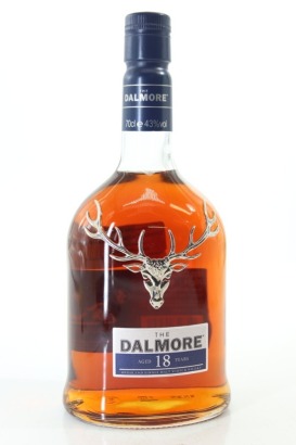 (1) The Dalmore 18 Year Old Single Malt Scotch Whisky, Highlands, 43% ABV