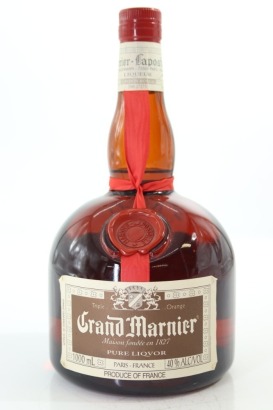 (1) Grand Marnier Cordon Rouge Original Liqueur, 1000ml, 40% ABV, Circa. 2000's