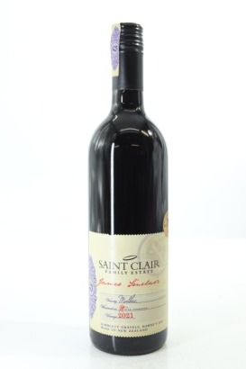(1) 2021 Saint Clair James Sinclair Malbec, Gimblett Gravels