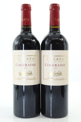 (2) 2019 Te Mata Estate Coleraine, Hawke's Bay