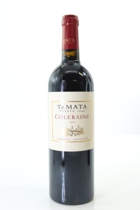 (1) 2021 Te Mata Estate Coleraine, Hawke's Bay