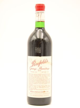 (1) 1989 Penfolds Grange Bin 95, Australia