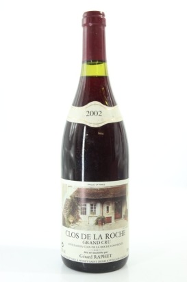 (1) 2002 Gerard Raphet Clos de la Roche Grand Cru, Cote de Nuits