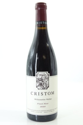 (1) 2020 Cristom Pinot Noir, Willamette Valley