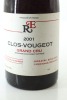 (1) 2001 Domaine Rene Engel Clos de Vougeot Grand Cru, Cote de Nuits - 2
