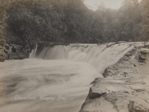 UNKNOWN PHOTOGRAPHER Ohura Falls, Wanganui RIver&nbsp;