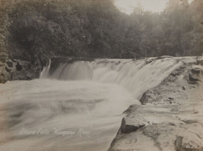 UNKNOWN PHOTOGRAPHER Ohura Falls, Wanganui RIver 