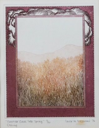 CAROLE SHEPERD Riverside Grass, Late Spring