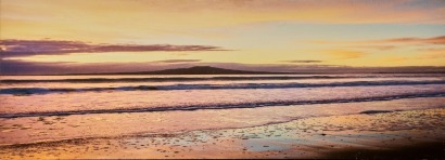 DAVID ROSCOE Rangitoto Sunrise