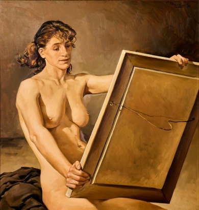 PETER CHURCHER Looking at Herself