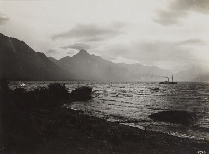 UNKNOWN PHOTOGRAPHER Ship in Bay