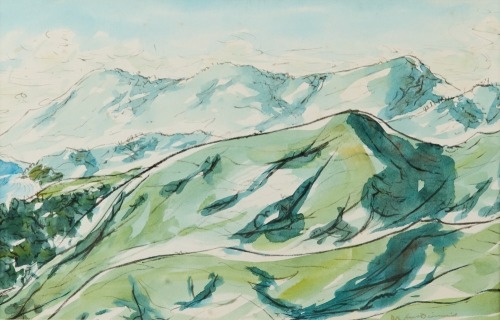DOUGLAS MACDIARMID Hills In Summer