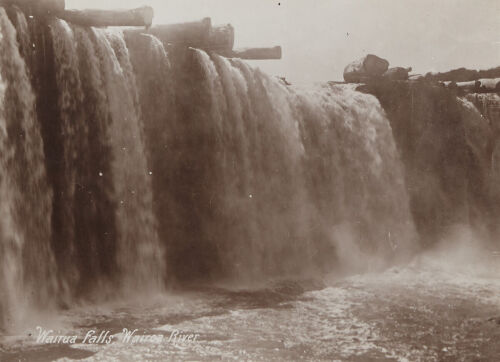 UNKNOWN PHOTOGRAPHER Wairua Falls and Logging