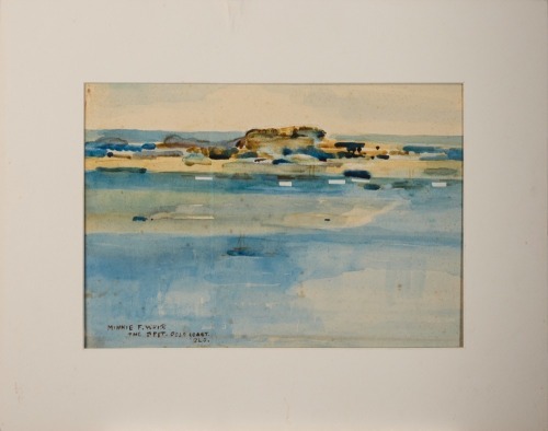 MINNIE F WHITE The Sand Spit: Gold Coast