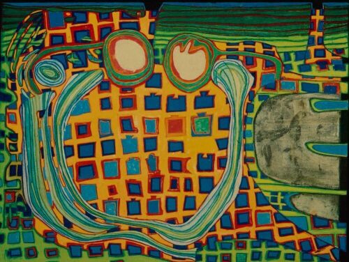 FRIEDENSREICH HUNDERTWASSER Die Verschmelzenden Brillen des Alain Jouffray