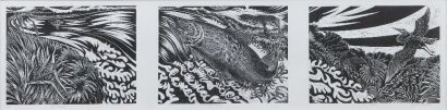 BRYAN POOLE The Sedge, The Trout, The Heron (Triptych)