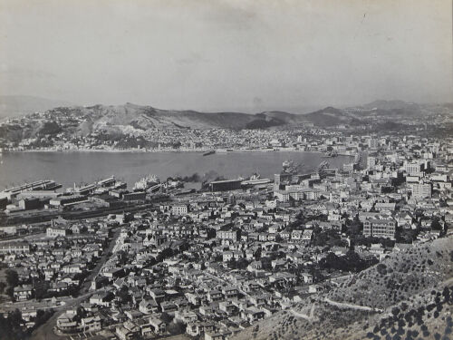 UNKNOWN PHOTOGRAPHER Lambton Harbour and City from Tinakori Hills