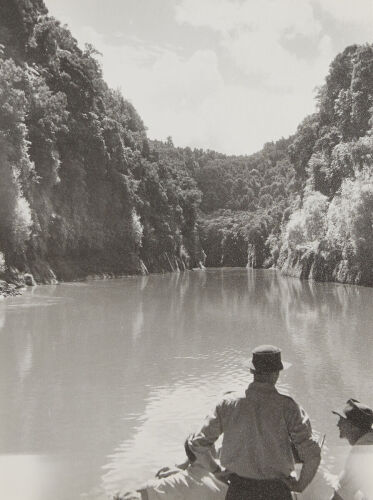 UNKNOWN PHOTOGRAPHER On the Wanganui River 1940's