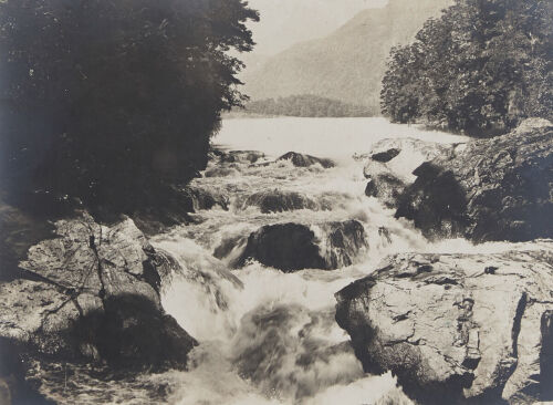 UNKNOWN PHOTOGRAPHER Where Mackenzie-Seaforth Leaves Lake Ida