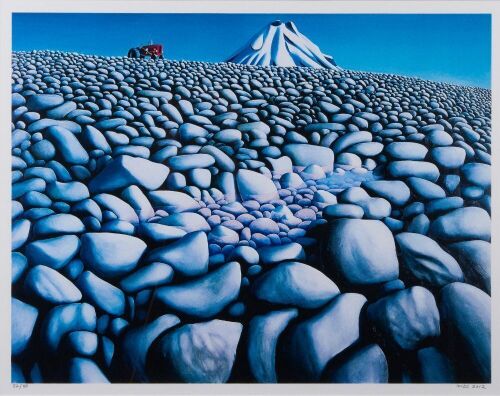 MICHAEL SMITHER Rocks, Tractor & Mountain
