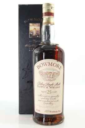 (1) Bowmore Seagulls / Red Band Edition 25 Year Old Single Malt Scotch Whisky, Islay, 750ml, 43% ABV (GB)
