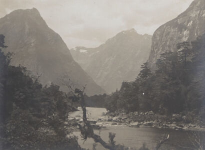 UNKNOWN PHOTOGRAPHER Arthur River, Near Sandfly Huts, Milford Track