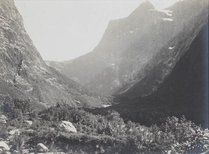 UNKNOWN PHOTOGRAPHER Head of Clinton Valley, Showing Lake Mintaro