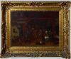 AFTER JAN STEEN, ATTRIBUTED TO ALIDOR LAMOTE Peasants Dancing in a Tavern, 19th Century copy of 17th Century Dutch master Adrian Van Ostade - 2