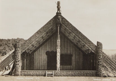 PHOTOGRAPHIC POSTCARD Whare