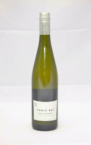 (1) 2008 Cable Bay Gewurztraminer