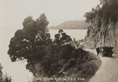 PHOTOGRAPHIC POSTCARD Lake Rotoiti, Rotorua