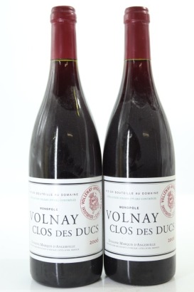 (2) 2006 Domaine Marquis d'Angerville Clos des Ducs, Volnay Premier Cru