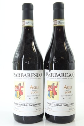 (2) 2009 Produttori del Barbaresco Asili, Barbaresco Riserva DOCG [RP96] (STOL)