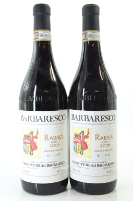 (2) 2009 Produttori del Barbaresco Rabaja, Barbaresco Riserva DOCG [RP95] (STOL)