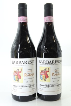 (2) 2007 Produttori del Barbaresco Rabaja, Barbaresco Riserva DOCG [RP95] (STOL)