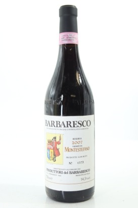 (1) 2007 Produttori del Barbaresco Montestefano, Barbaresco Riserva DOCG (STOL)