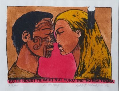 ROBYN KAHUKIWA Ko Te Hongi
