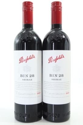 (2) 2020 Penfolds Bin 28 Kalimna Shiraz, South Australia