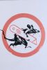 BANKSY Cut & Run (Poster for GOMA Art Show, Glasgow)